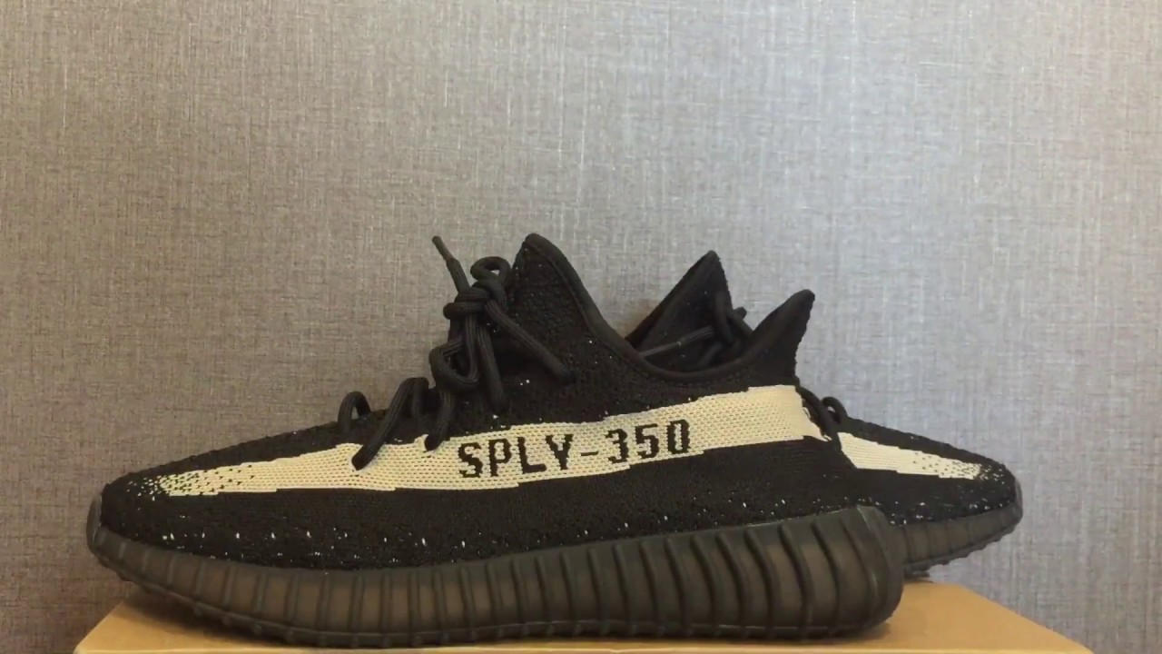 (Review) รีวิว Yeezy Boost 350 V2 Black/White Oreo 1:1 NYZshop (Thai ...