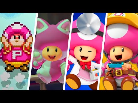 Evolution of Toadette (2003 - 2021)