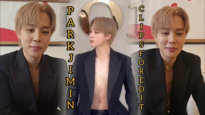 Park jimin clips for edit 🥵🛐 Dior paris fashion show 🛐🥵 #jimin #parkjimin #longvideo 