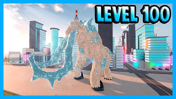 How Strong Is MAX FROZEN BEHEMOTH? - Roblox Kaiju Universe