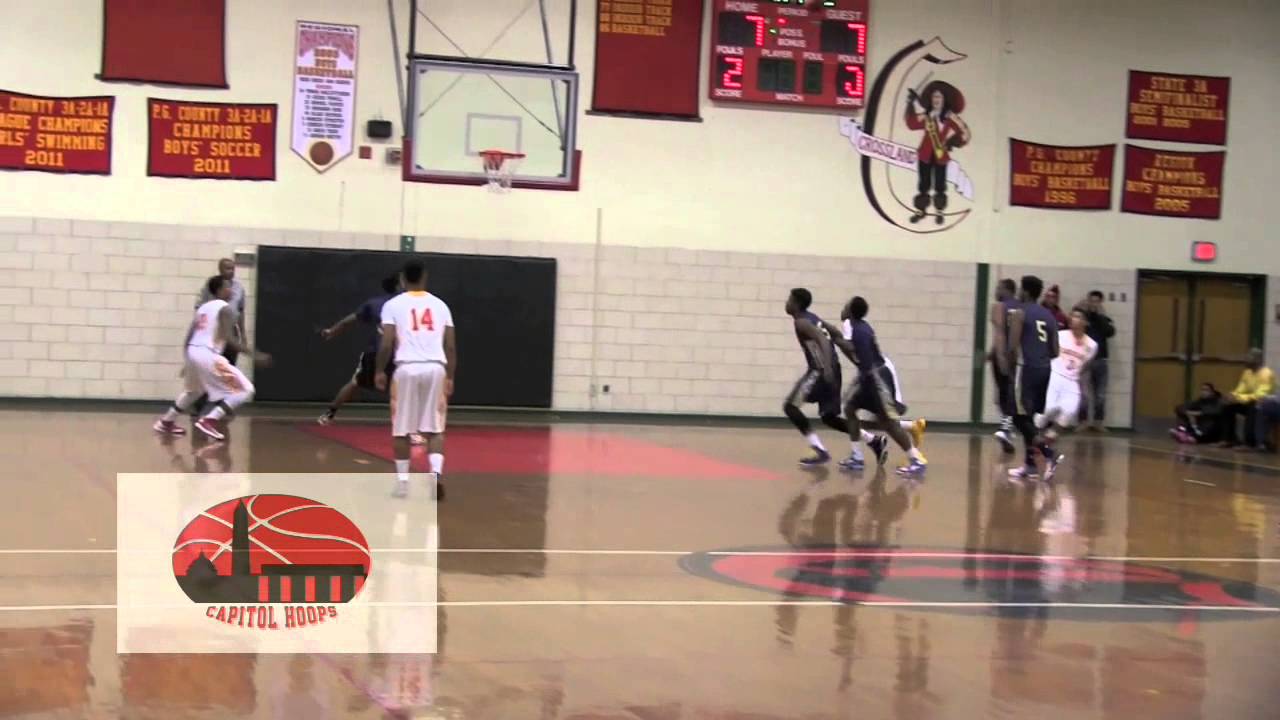 Crossland's Darius Speaks with Capitol Hoops PLAY OF THE DAY 1/16/2014   Play of the day