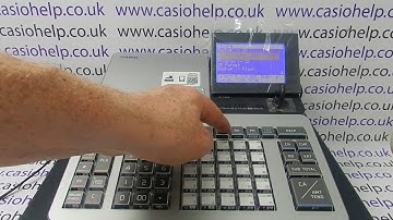 How To Format SD Card For Use With The Casio SR-C4500 Cash Register