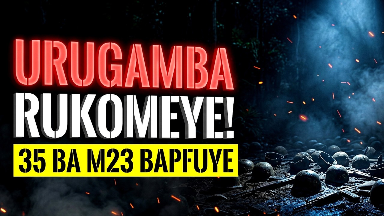Abasirikare 35 ba M23 nibo bahasize ubuzima | URUGAMBA RWABAYE!