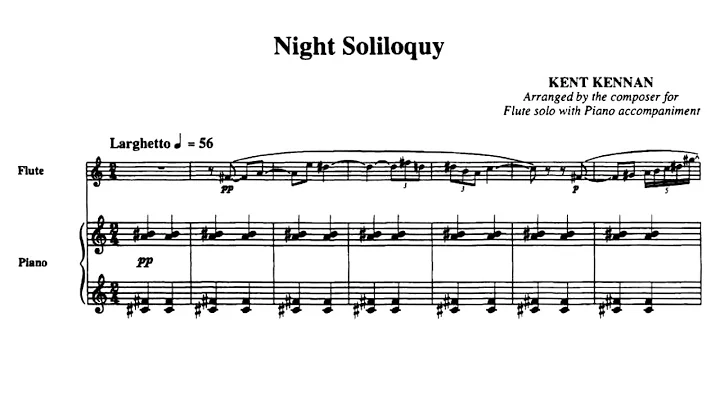 Kent Kennan - Night Soliloquy (1940)