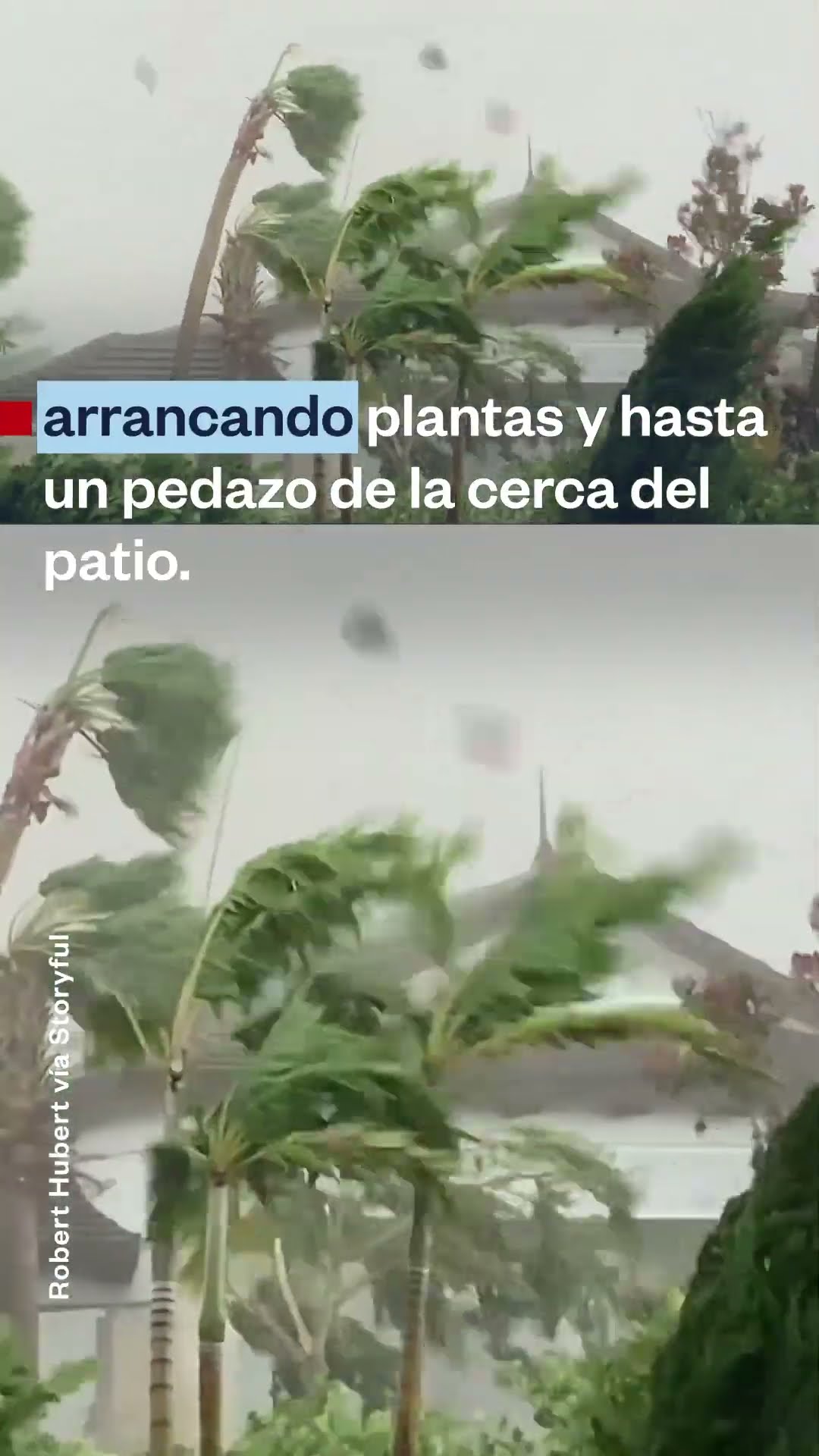 Un tornado causó estragos en un barrio de Palm Beach Gardens, Florida | Noticias Telemundo