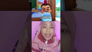 VIRAL ❗ PENAMPAKAN ASLI MATA HANTU DI UPIN IPIN | Cerita Elpida #shorts