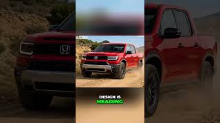 2025 Honda Ridgeline Teaser  Tougher, Modern Pickup Revealed!