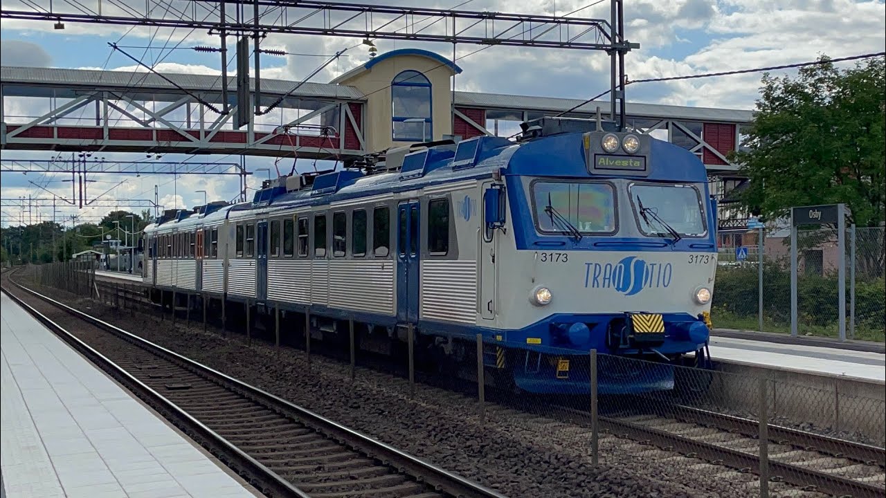 Trainspotting at Osby Station | Trainspotting på Osby station