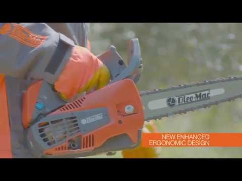 Oleo-Mac GST 250 Pruning Gasoline Chainsaw 2.6kg with Blade Carving Blade 25cm and Easy Start