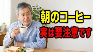 【60代以降】朝のコーヒー、実は要注意です。知らずに血糖値と血圧を上げている空腹時のNGな飲み方