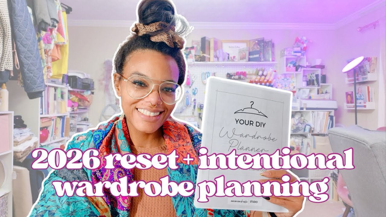 Планы на шитье на 2026 год + обновление студии | Начните год с чистого листа вместе со мной