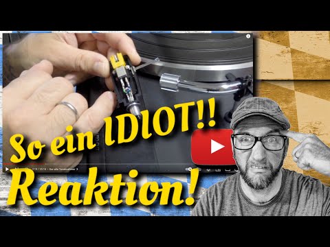 REACTION - Wie DOOF kann man sein?? #plattenspieler #vintagehifi