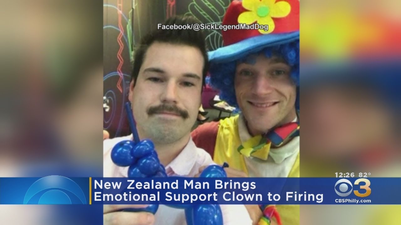 Man Brings Emotional Support Clown To Termination Meeting