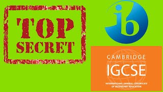 My Secrets To Effective iGCSE Maths and IB Maths Revision