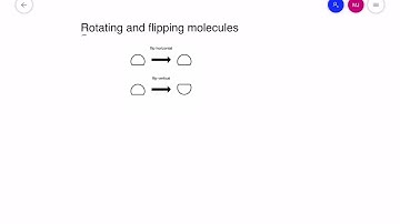 Rotating and flipping molecules