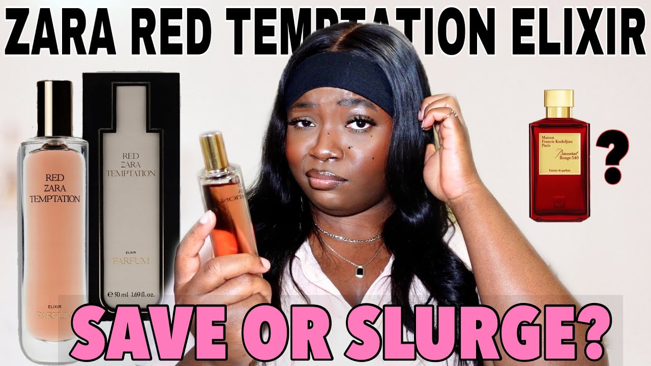 ANOTHER RED TEMPTATION PERFUME 🙄  BR540 EXTRAIT DUPE? DO YOU NEED THE NEW RED  TEMPTATION ELIXIR? 