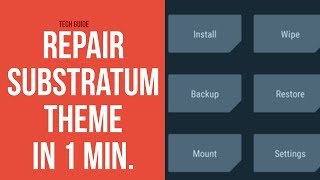 How to remove substratum theme easily! Repair bricked device. screenshot 5