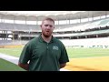 Baylor football field  synthetic turf maintenance