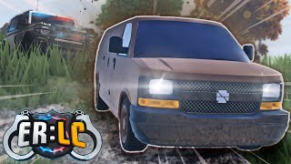 Van FLYS Off CLIFF During PURSUIT!  RPF  ER:LC Liberty County Roleplay  S3 EP 3
