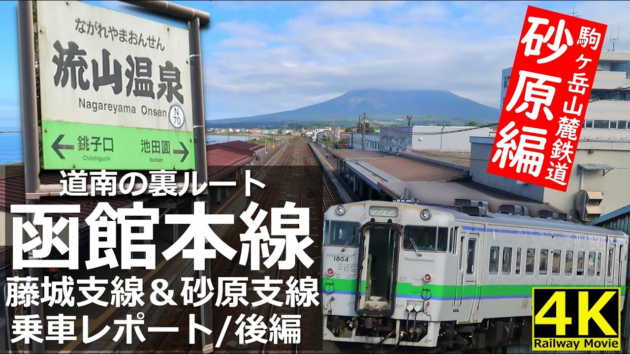 駒ヶ岳山麓鉄道砂原支線 函館本線藤城支線 砂原支線乗車レポート 後編 Youtube