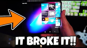THE SAMSUNG GALAXY ONE UI 5.1.1. UPDATE BROKE LAUNCHER 10 ON THE SAMSUNG GALAXY Z FOLD 5......