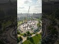 AI time-lapse: Victorian Botanical Garden Conservatory #drone #travel #architecture