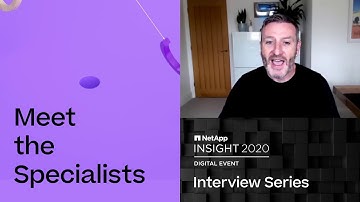 What To Expect at NetApp INSIGHT 2020 -- Matt Watts & Chuck Foley, Sr. Director, NetApp