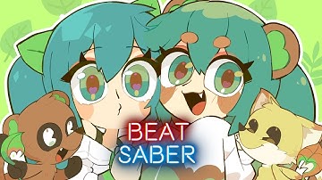 CHUKICHUKI POKOPOKO-PON, sung Hatsune Miku - TAK, full song on Beat Saber