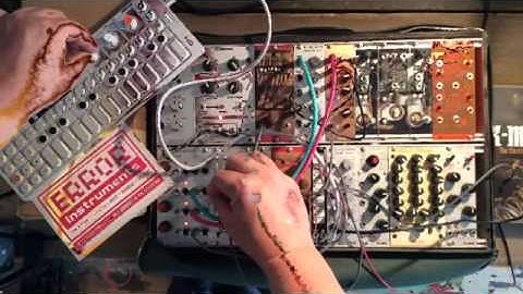 op-1 VS eurorack  test
