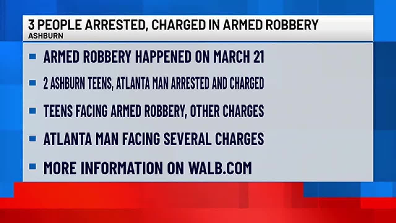 3 people arrested in armed robbery in Ashburn - YouTube