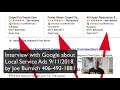 How To Get Local Service Ads - Rare Interview With Google