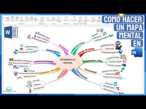 How to make a MIND MAP in Word 🧠