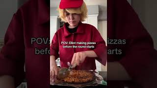 POV: Elliot making pizzas before the round starts | #forsaken | roblox | #elliot