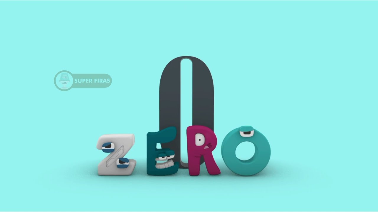 Alphabet Lore 3D. Learn Number 0-10 