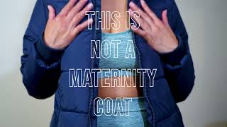 Maternity Coat From Modern Eternity with 3in1 panel technology