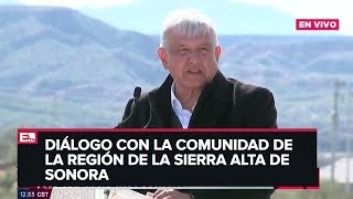 López Obrador de reúne con familia LeBarón