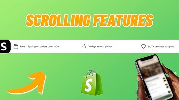 Add Scrolling Features To Shopify | No Coding Skills Required