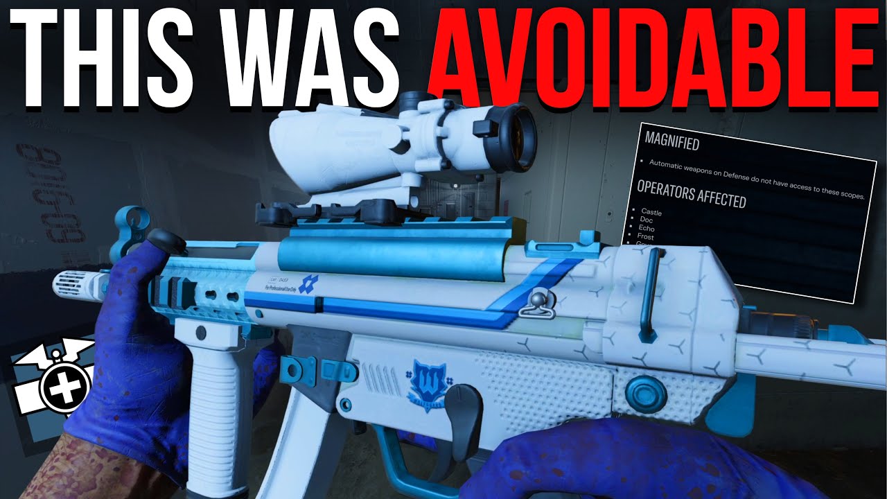 Acog Gun R6 How years of BAD balancing caused ACOG to be Removed from Defense ...