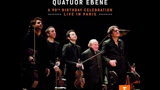 Menahem Pressler 90th Birthday Gala live in Paris with Quatuor Ebène