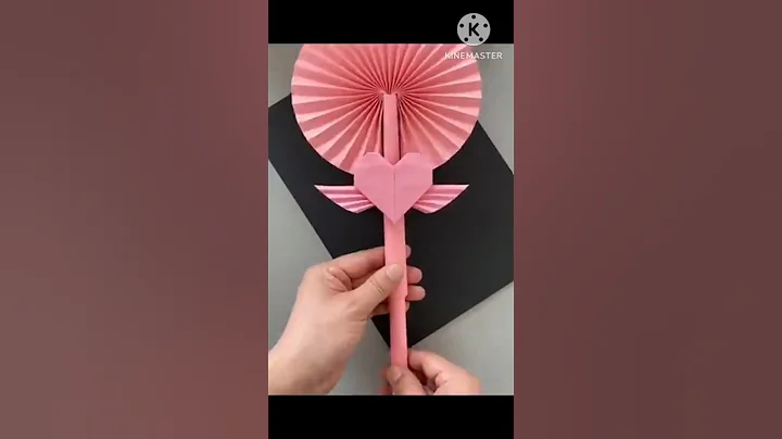 How to make a paper fan?DIY paper magic fan #shorts #youtubeshorts #realvlog