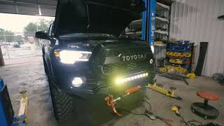 Tacoma TRD Offroad Install Slimline Hybrid Bumper