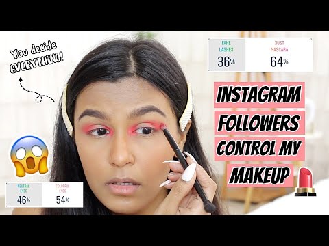 Instagram Followers CONTROL My Makeup Look