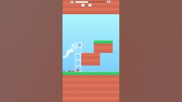 Square Bird Level //17to18// New #gaming #shortvideo #squarebird #shorts