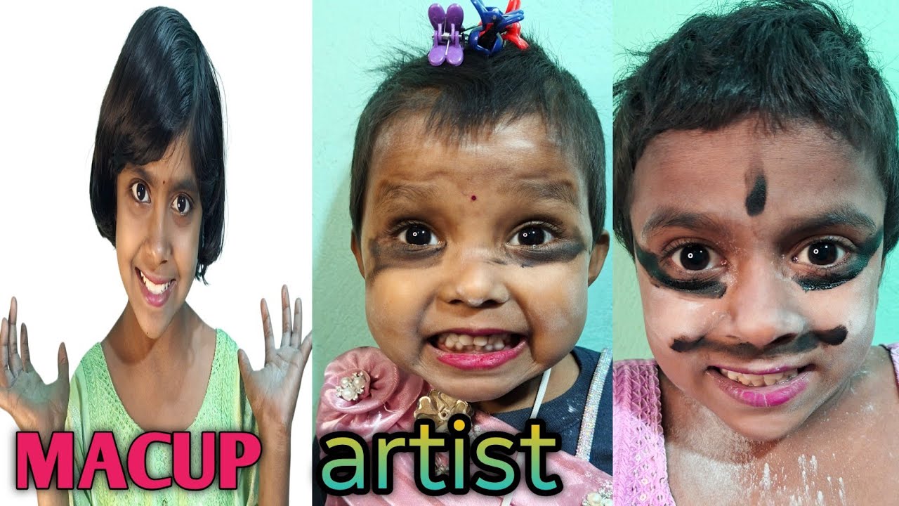 Macup Artist || Preeti Akansha Hima Funny Video || @3sistersfuntv