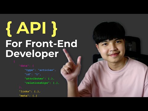 front end คือ  Update New  แนะนำ API ดีๆ สำหรับ Front End Developer 👨‍💻💯