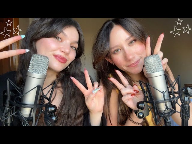 Fast ASMR MOUTH SOUNDS In Both Ears With @dakotabasmr (With Whispers, Hand Sounds and More)