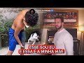 Esse sou eu e essa é a minha mãe
