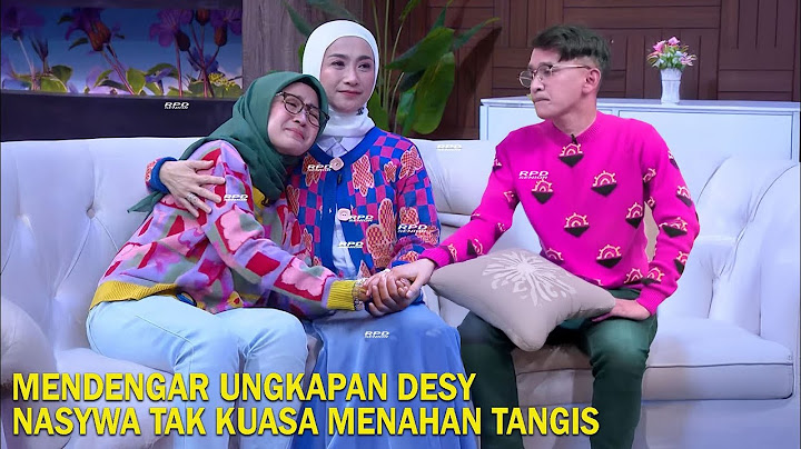 Desy, Ruben Hingga Nasywa Yang Menangis || Desy Ungkap Perasaannya Ke Ruben Onsu