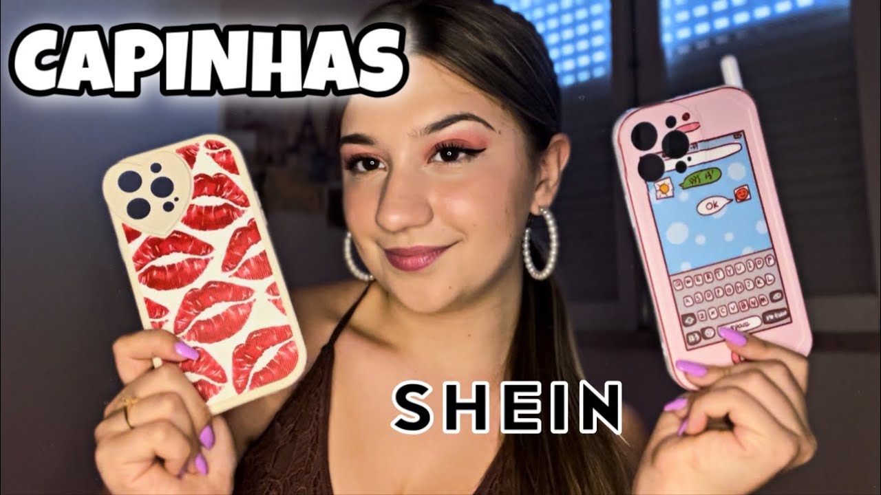 COMPREI CAPINHAS DA SHEIN iPhone 13 pro max! YouTube