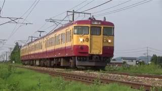 115系 N3編成 快速3372M 見附~押切